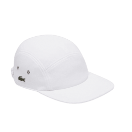 achat  Casquette LACOSTE unisexe GIROLLE blanc profil