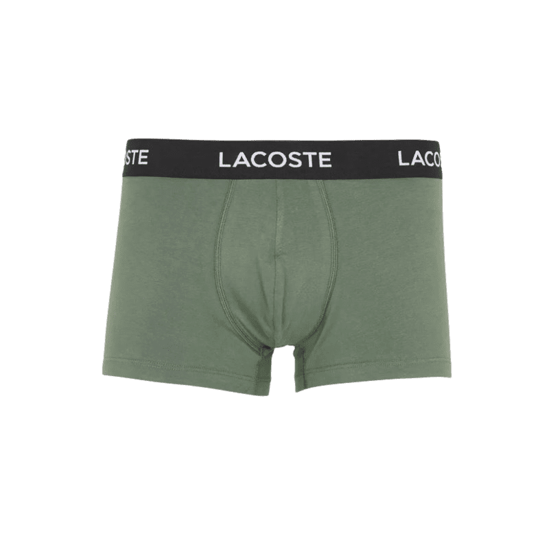 achat Lot de 3 boxers LACOSTE homme COURT tricolore face