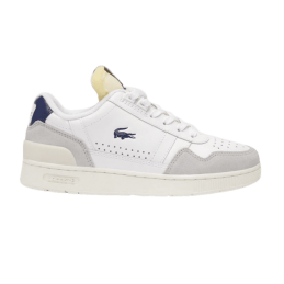 achat Sneakers LACOSTE femme T-CLIP blanc profil