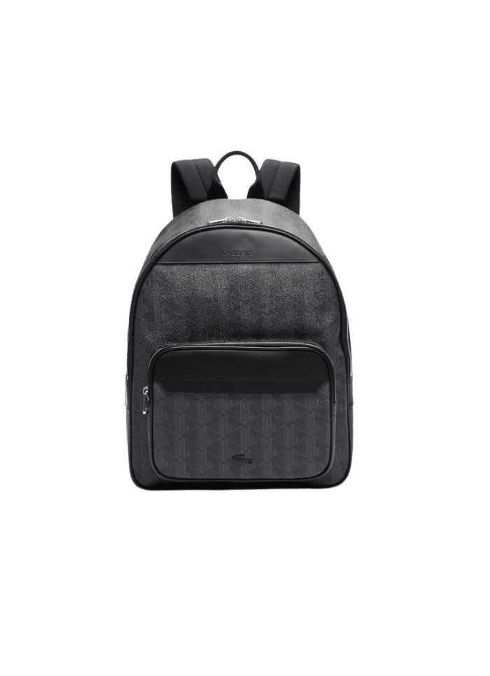 achat Sac à dos LACOSTE homme THE BLEND noir face