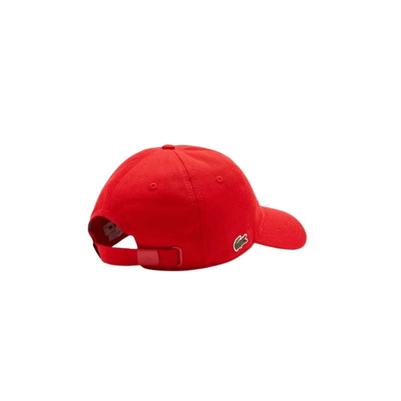 Achat Casquette LACOSTE homme rouge dos