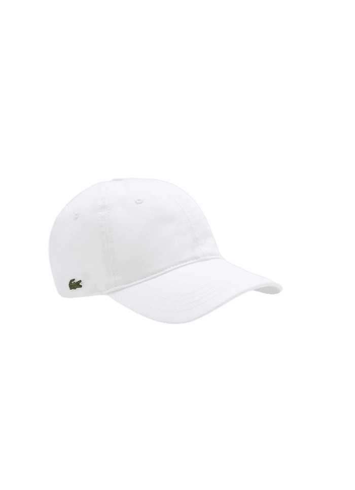 achat Casquette LACOSTE unisexe blanc profil