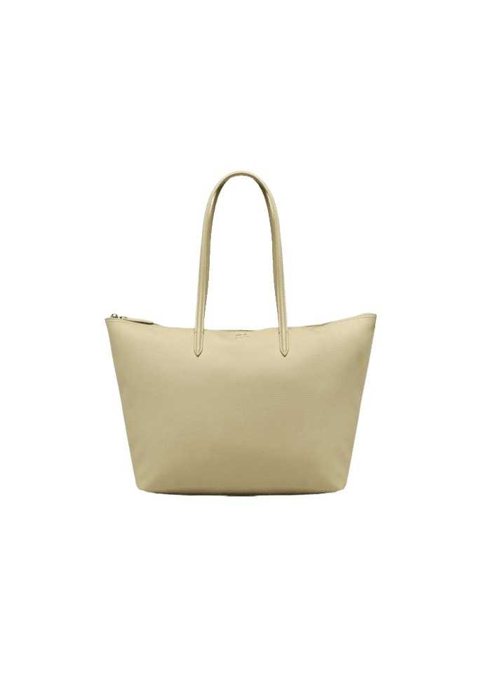 achat Sac LACOSTE SHOPPING BAG beige face