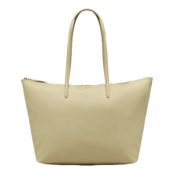 achat Sac LACOSTE SHOPPING BAG beige face