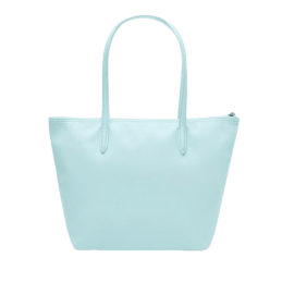 achat Sac LACOSTE SMALL ZIP TOTE BAG bleu face