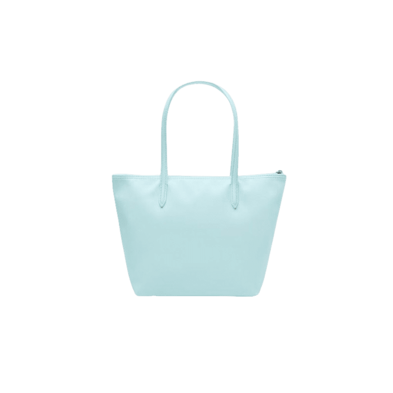 achat Sac LACOSTE SMALL ZIP TOTE BAG bleu face