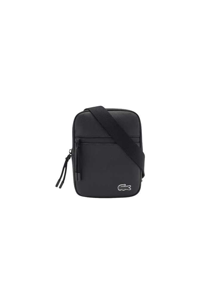 achat Sacoche LACOSTE homme LCST noir face