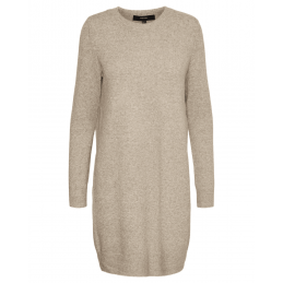 achat Robe pull Vero Moda Femme VMDOFFY LS Marron face