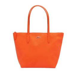 achat Sac LACOSTE femme cabas orange face