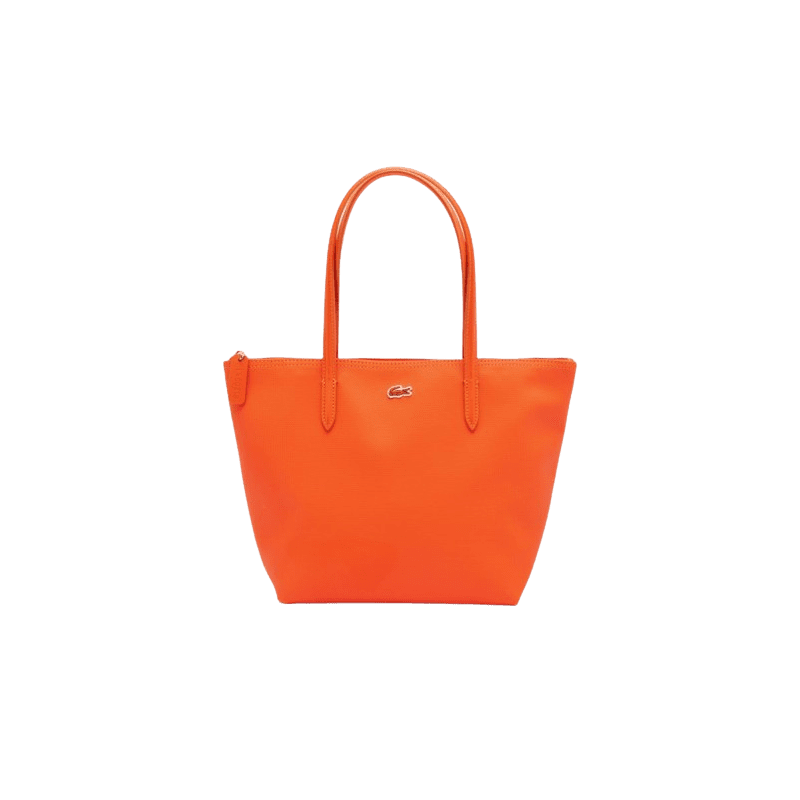 achat Sac LACOSTE femme cabas orange face