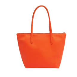 achat Sac LACOSTE femme cabas orange dos