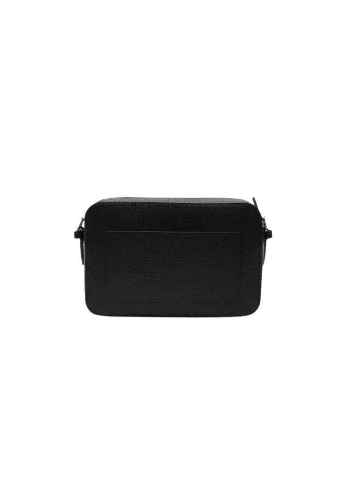 achat Sac à main LACOSTE femme CHANTACO noir face