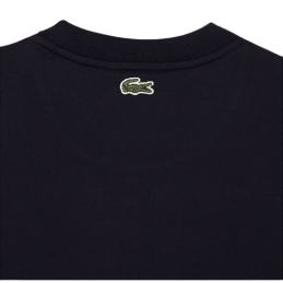 achat T-shirt LACOSTE homme RELAXED-FIT bleu logo