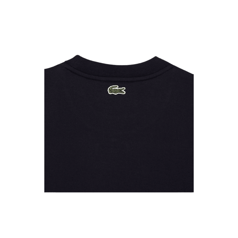 achat T-shirt LACOSTE homme RELAXED-FIT bleu logo
