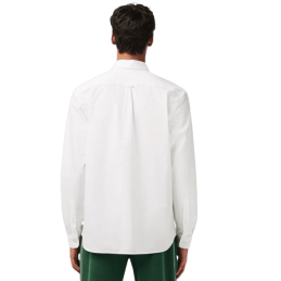 achat Chemise LACOSTE homme REGULAR FIT OXFORD blanc dos