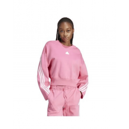 achat Sweat Adidas Femme FI 3S CREW Rose porté