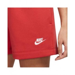 achat Short Nike Femme CLUB Fleece Rouge logo