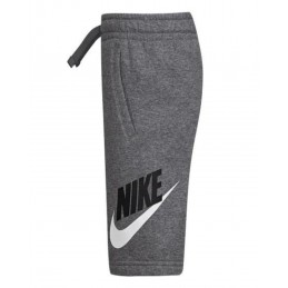 achat Short Nike Enfant CLUB HBR FitT Gris coté logo