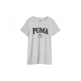 achat T-shirt Puma Femme SQUAD GRAF Gris face