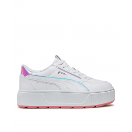 achat Basket Puma Enfant KARMEN REBEL C WINGS Blanches coté