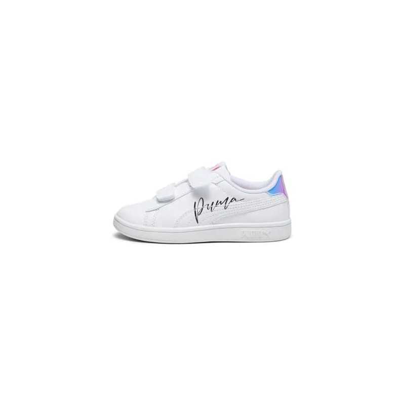 achat Chaussures à scratch Puma Enfant SMASH 3 L C WINGS Blanc profil