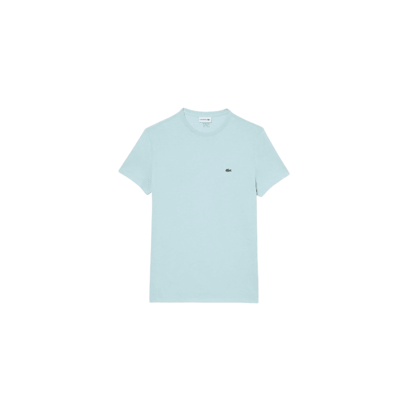 T shirt LACOSTE homme PIMA bleu l Clickandsport