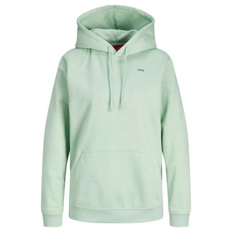 achat Sweat à capuche JJXX Femme JXABBIE Vert pomme face