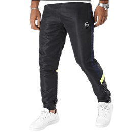 achat Survêtement SERGIO TACCHINI homme ASYMETRICAL noir face