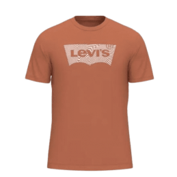 achat T-shirt LEVIS homme GRAPHIC CREWNECK orange face