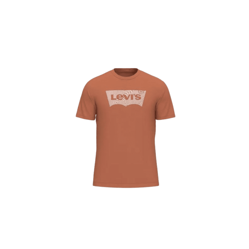 achat T-shirt LEVIS homme GRAPHIC CREWNECK orange face