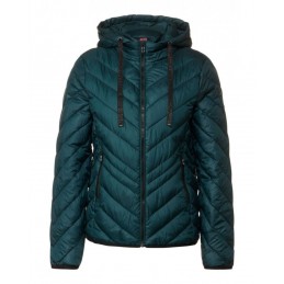 achat Doudoune légère Cécil Femme PADDED Bleu face