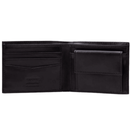 achat Portefeuilles LEVIS HUNTE COIN BIFOLD BATWIN noir intérieur