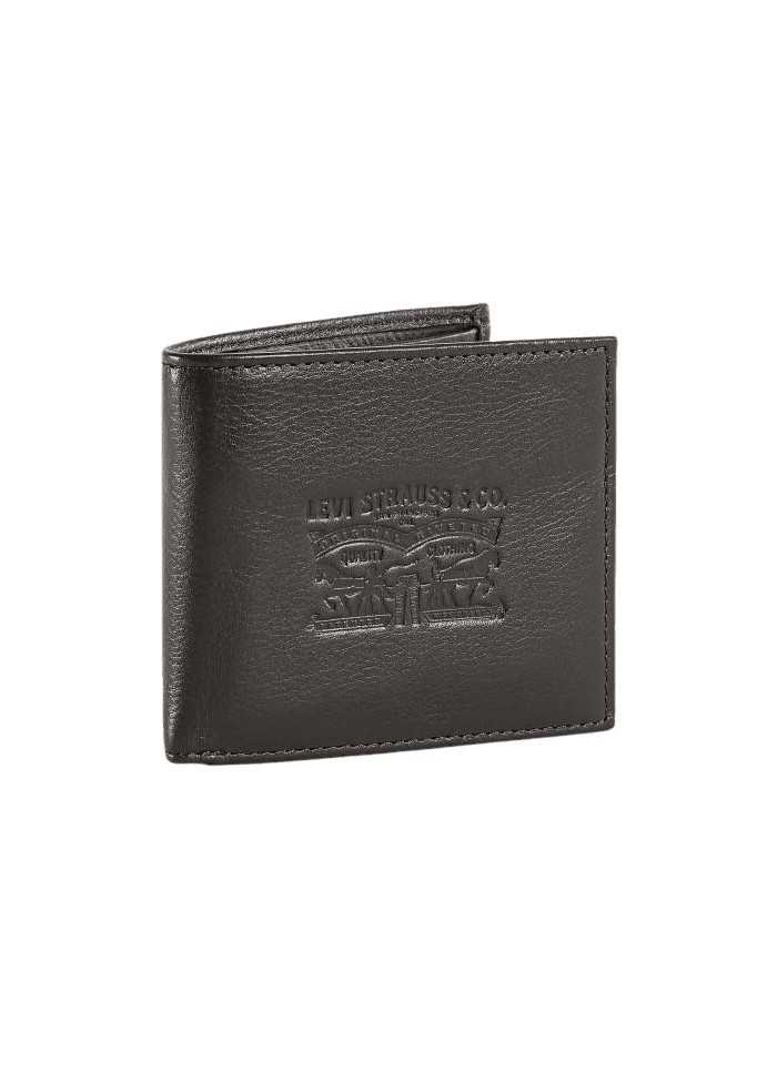 achat Portefeuilles LEVIS BIFOLD noir face