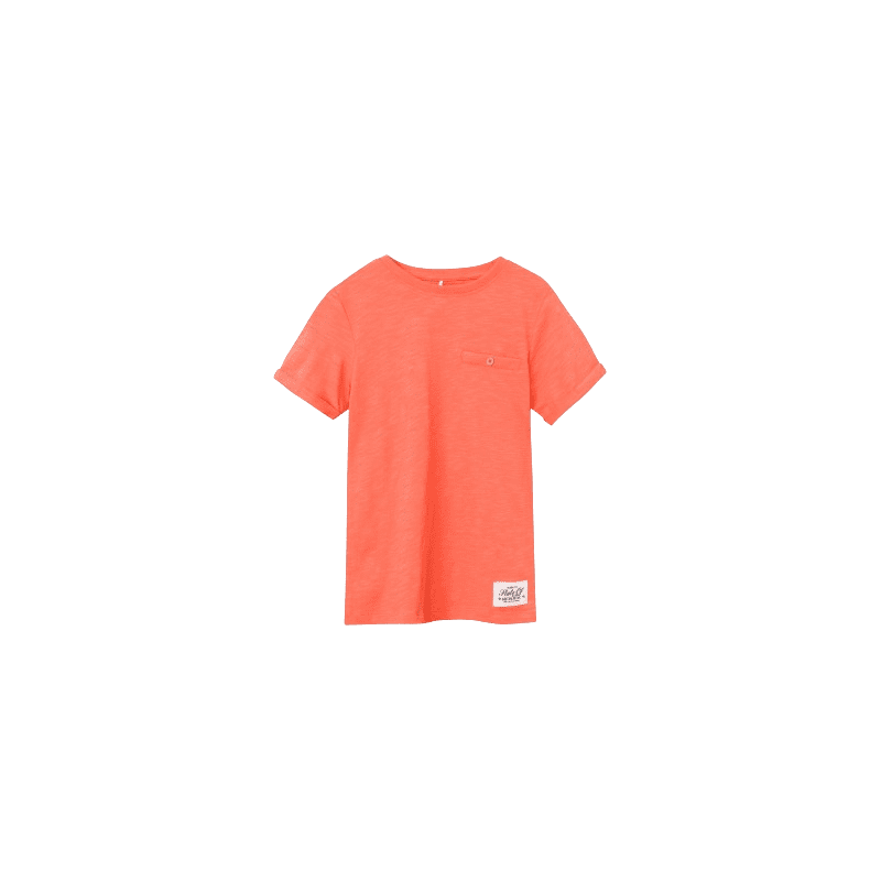 Achat t-shirt Name-it Enfant NKMVINCENT orange corail face