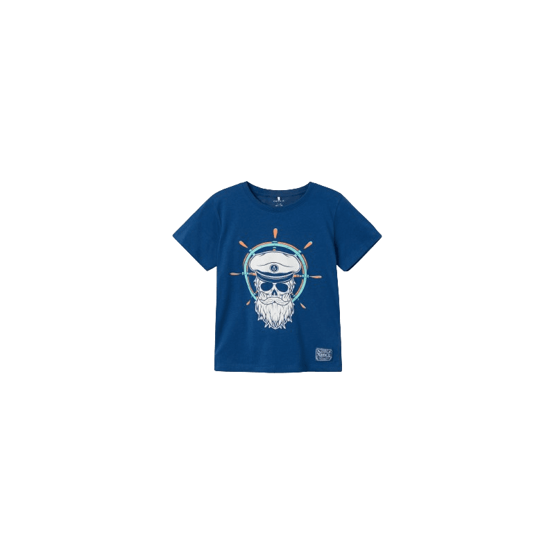 Achat t-shirt Name-it Enfant NKMTAVIK bleu face