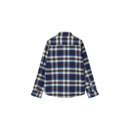 Achat chemise à carreaux Name it Enfant NKMNIDENNIS bleu marine arrière