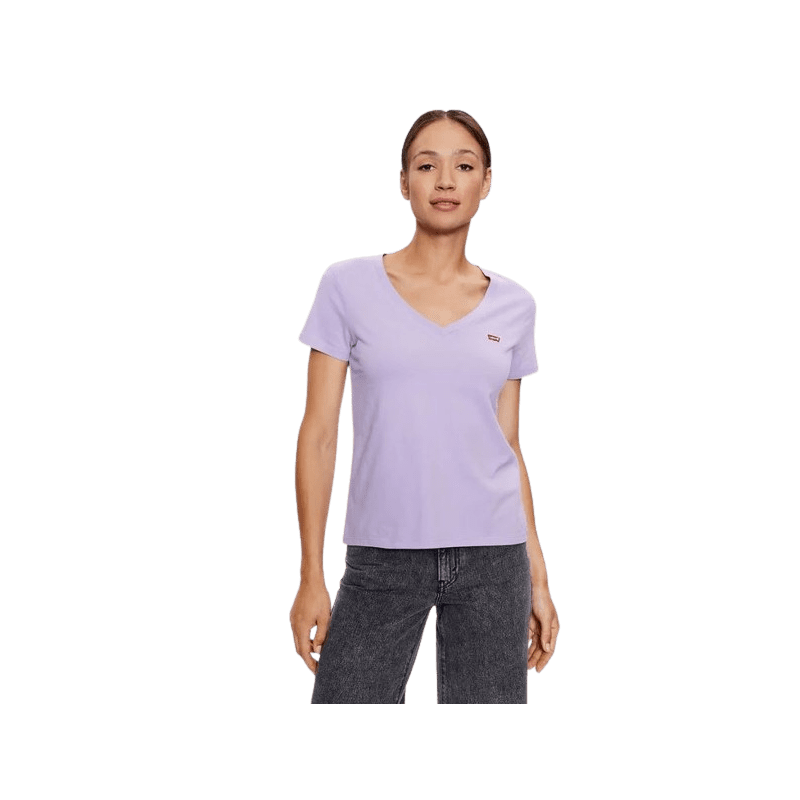 achat T-shirt LEVIS femme PERFECT violet face