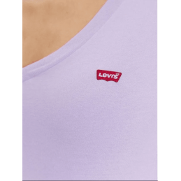 achat T-shirt LEVIS femme PERFECT violet logo