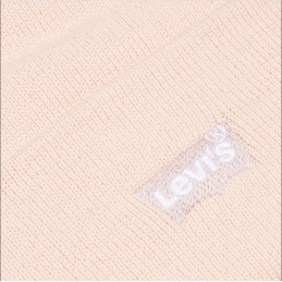 achat Bonnet LEVIS femme SLOUCHY rose logo