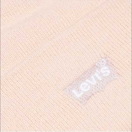 achat Bonnet LEVIS femme SLOUCHY rose logo