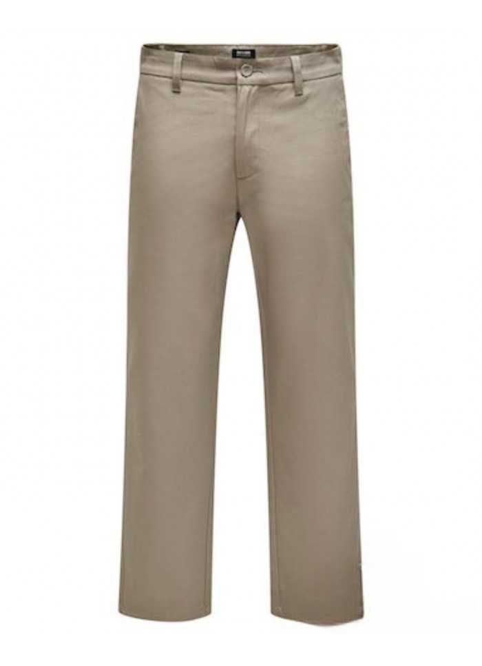 achat Pantalon chino Only & Sons Homme ONSEDGE-ED Beige face