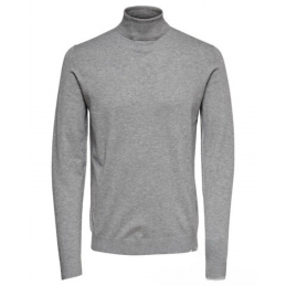 achat Pull Col montant Only & Sons Homme ONSWYLER Gris face