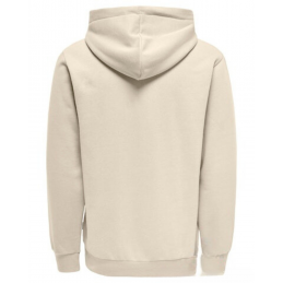 achat Sweat à capuche Only & Sons Homme ONSCERES Beige dos doux