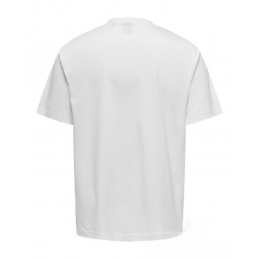 achat T-shirt Only & Sons Homme ONSLESLOGO Blanc dos