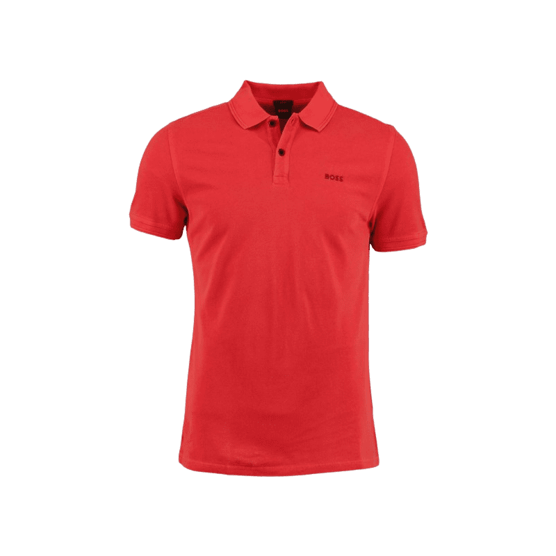 achat Polo BOSS homme PRIME rouge face