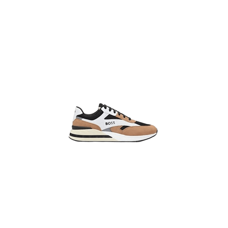 achat Sneakers BOSS homme KURT_RUNN_SDME tricolore profil