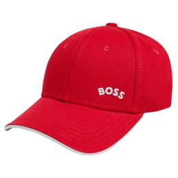 achat Casquette BOSS homme BOLD-CURVED rouge face