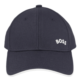 achat Casquette BOSS homme BOLD-CURVED bleu face