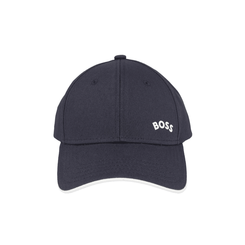 achat Casquette BOSS homme BOLD-CURVED bleu face