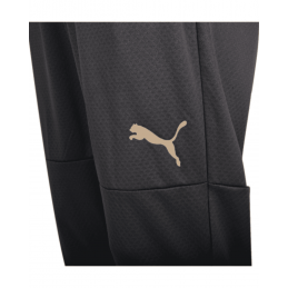 achat Pantalon training OM Puma Homme Noir/or logo